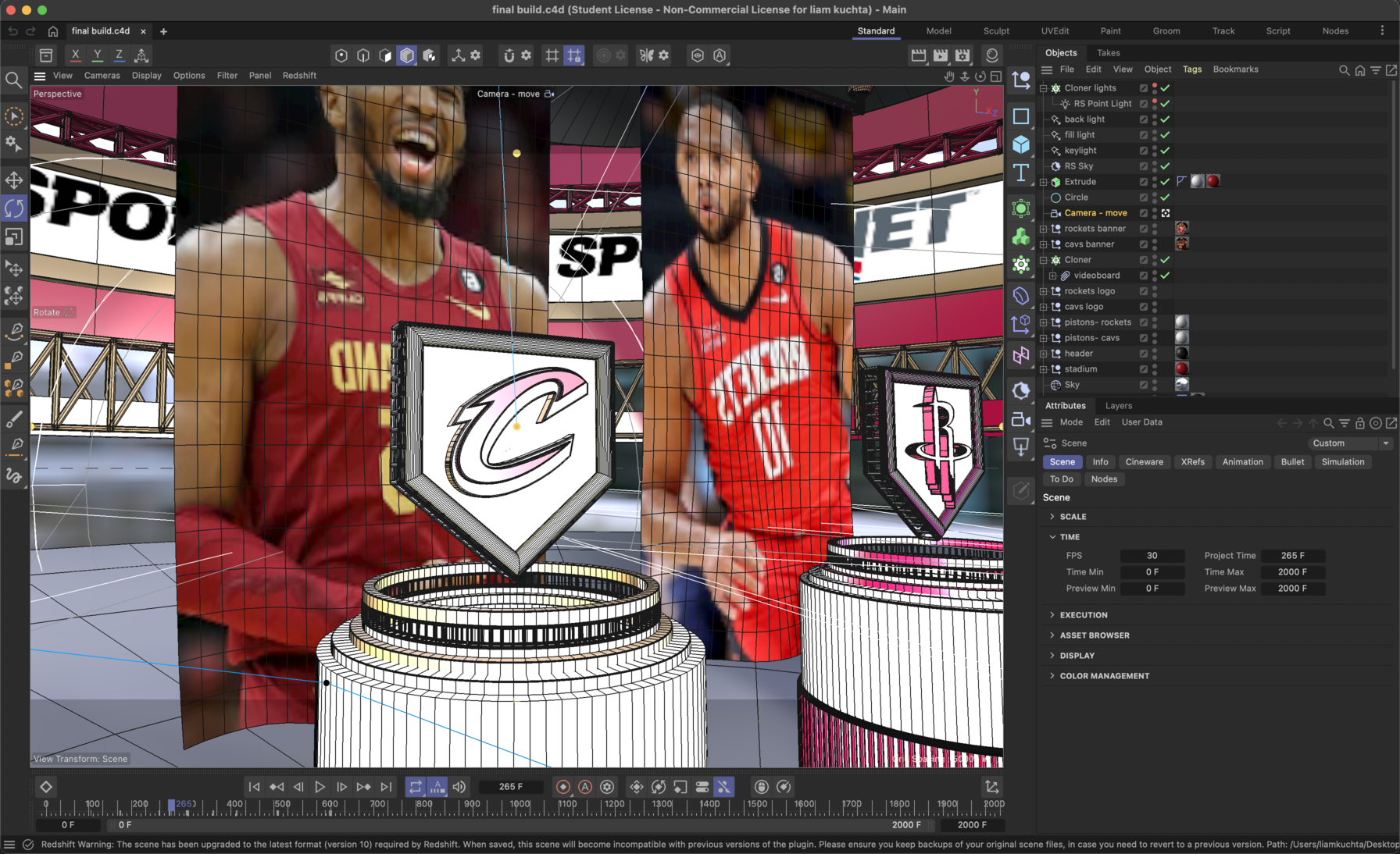 Sportsnet 3D process screenshot one